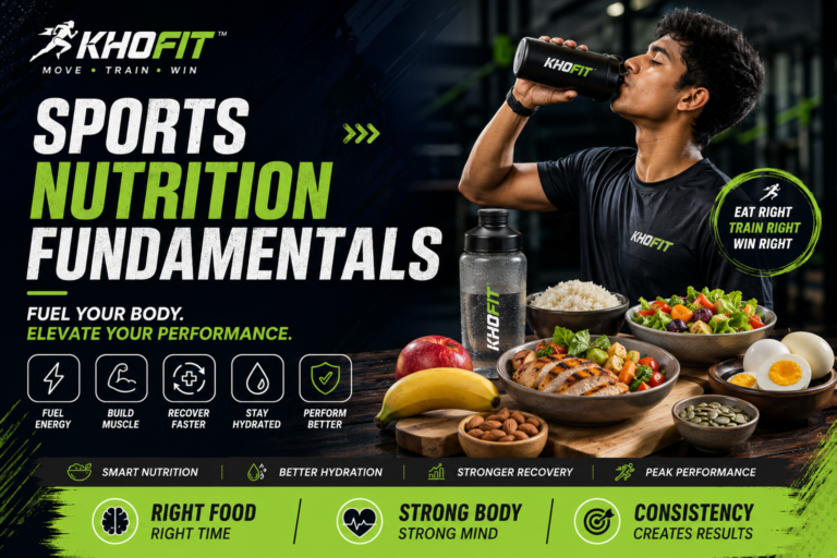  Sports Nutrition Fundamentals: The Complete Khofit Guide to Fuel, Hydration, and Peak Performance