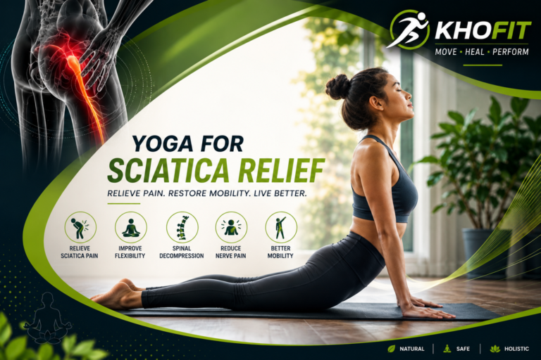 Yoga for Sciatica: Complete Relief & Recovery Guide (KHOFIT)