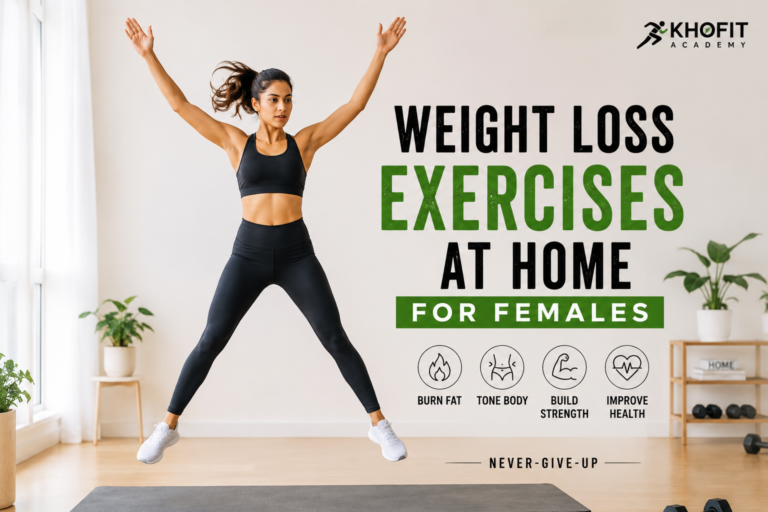 Weight Loss & Fat Burning Exercises at Home for Females
