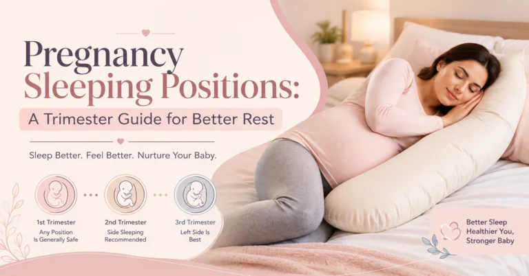 Pregnancy Sleeping Positions – Safe, Comfortable & Doctor Recommended Guide