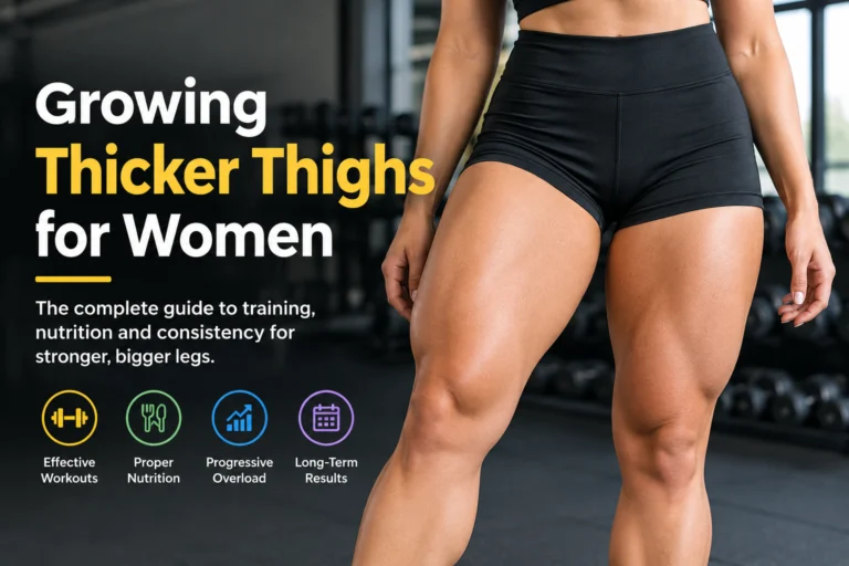 Growing Thicker Thighs for women